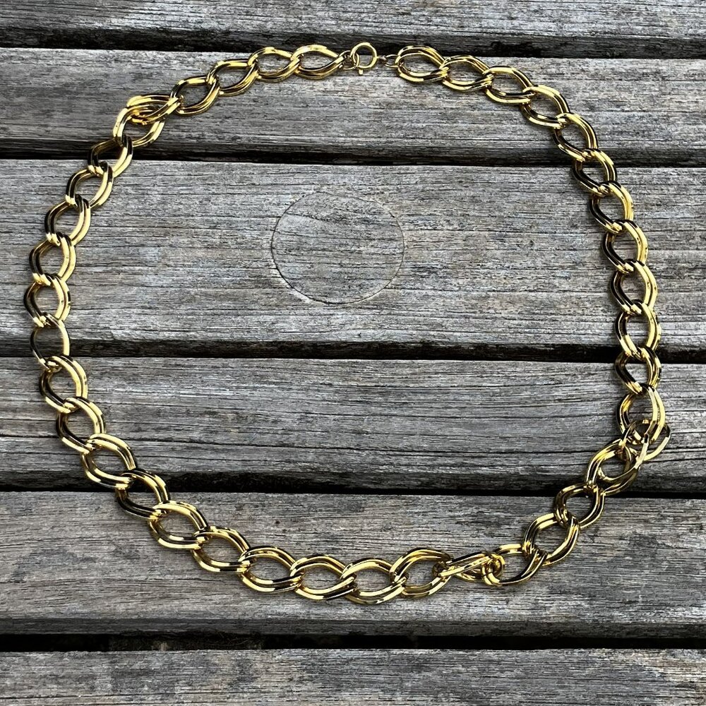 ✨Vintage Gold-Tone Chain Link Belt or Necklace